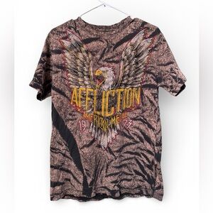 Y2K Affliction American Metal 1973 Graphic T-shirt Men’s Medium